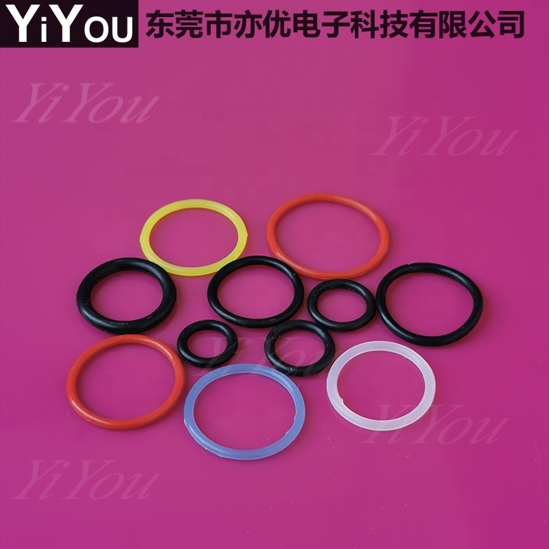 Custom silicone o ring Various sizes materials O-ring wear-resistant silicone rubber seal ring