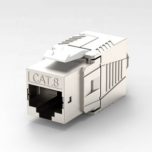 The newest CAT8 category high speed transmission keystone shield jack original manufacture module