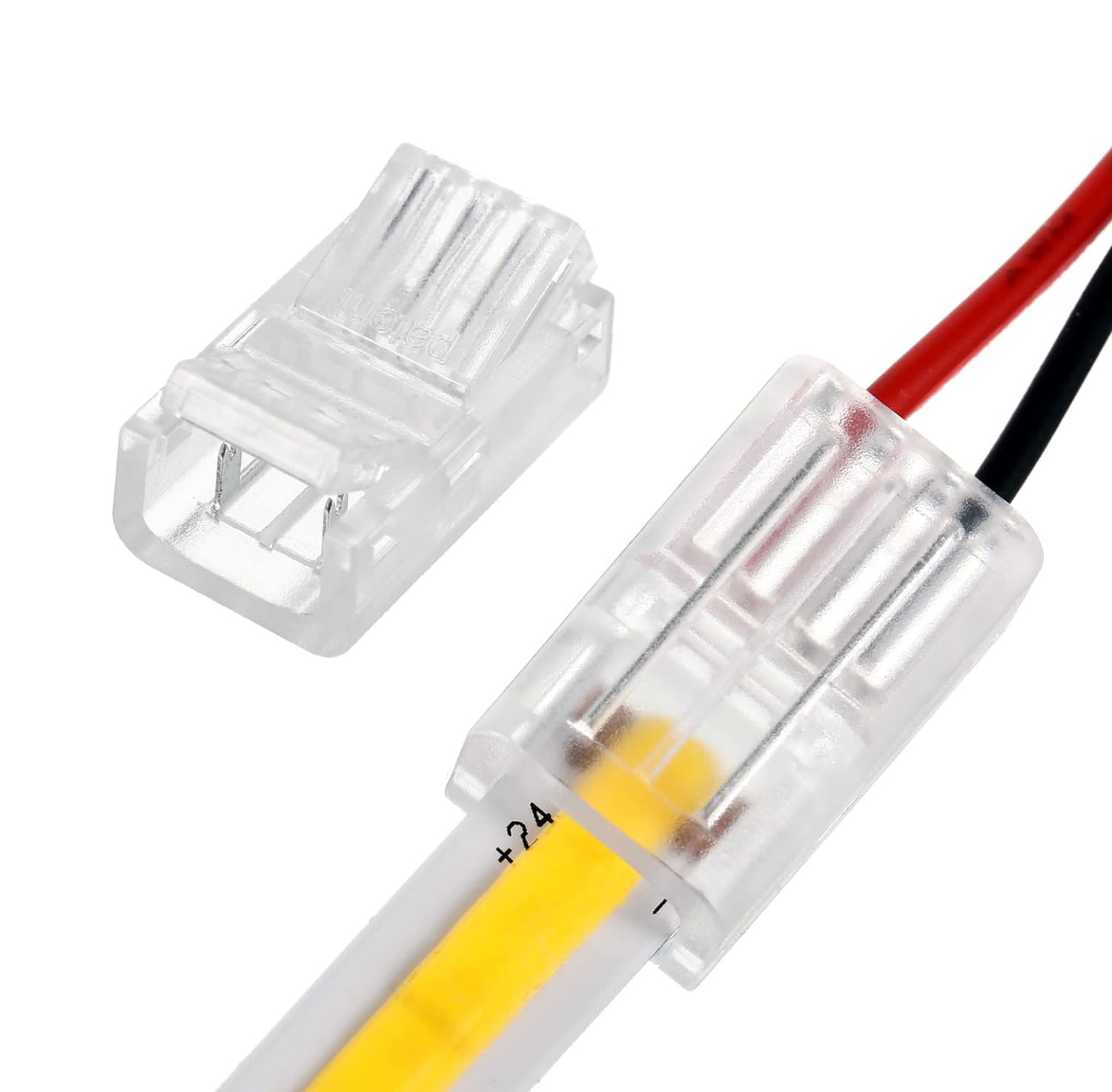 IP20 IP67 Power Cable 8mm 10mm Wire plug adapter Solderless 2 3 4 5 pin led strip light connector For Led