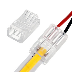 IP20 IP67 Power Cable 8mm 10mm Wire plug adapter Solderless 2 3 4 5 pin led strip light connector For Led