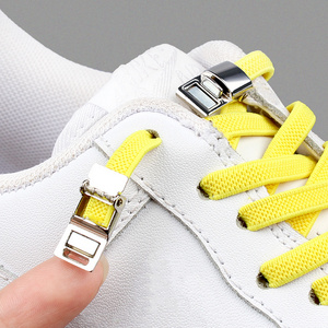 New Upgrade Magnetic Shoelaces Elastic No tie Shoe laces Sneaker Laces Shoes Lazy Shoelace Lock One Size Fits All Kids & Adult