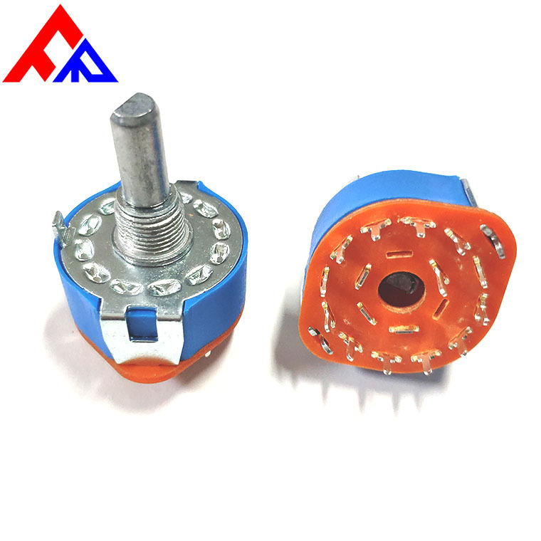 Inverter rotary switch 2 position DIP rotary band switch oven rotary switch 25mm 26mm