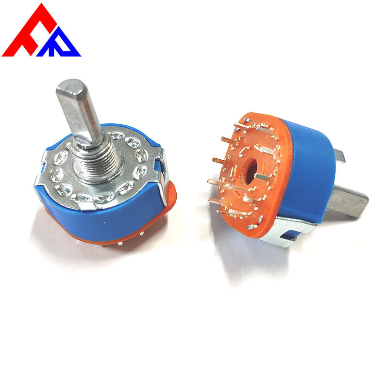 Inverter rotary switch 2 position DIP rotary band switch oven rotary switch 25mm 26mm