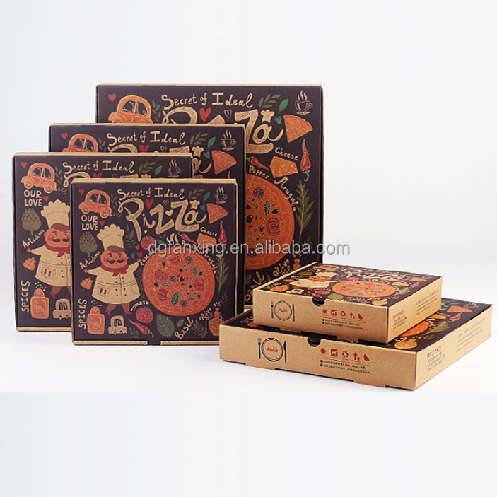 Custom Print Pizza Packing Box 12 Inch Pizza Box Cardboard Box Pizza