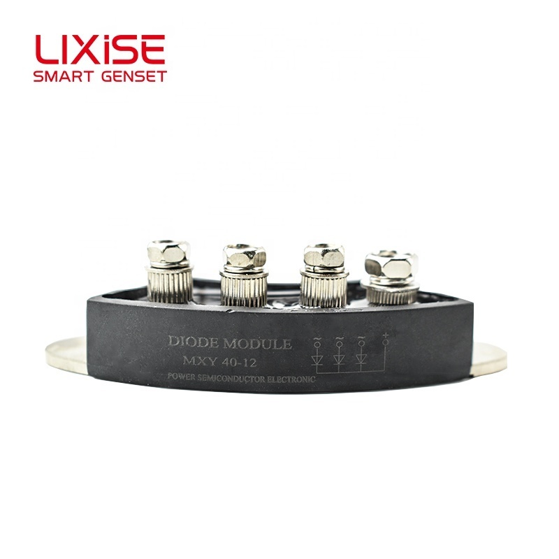 LIXiSE MXY40-12 MXG40-12 4pin hole spacing 70mm Generator Rectifier Module Excitation Bridge