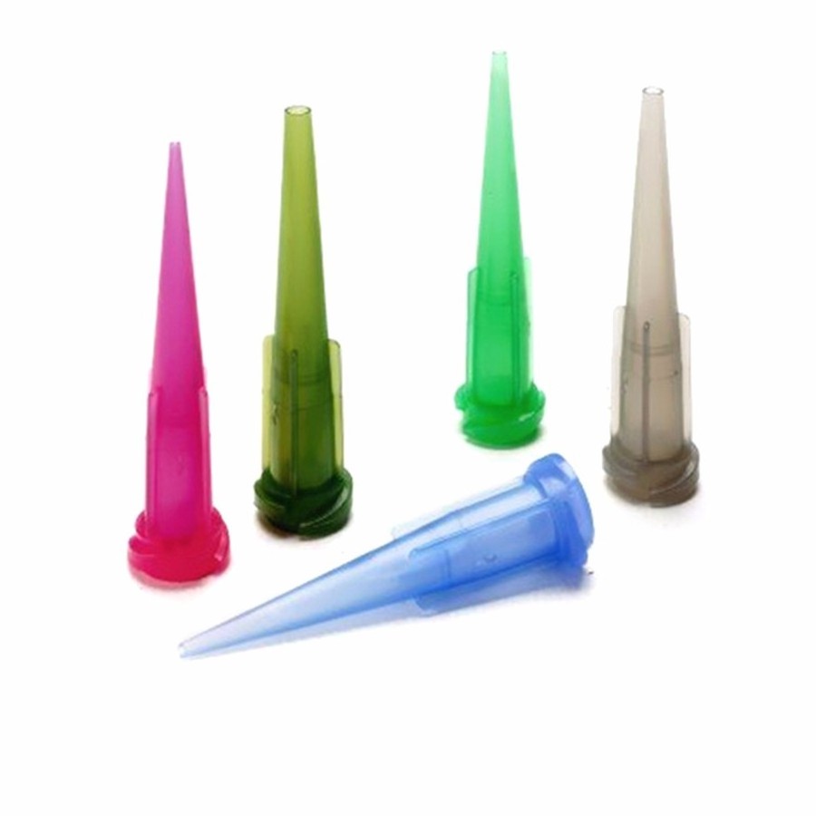 Wholesale PE TT Tapered Tips Solder Paste Adhesive Glue Dispensing Needle Plastic Tapered Tips