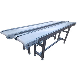 Aluminum Type stainless steel White Food Grade PU Conveyor Belt for Light Industry