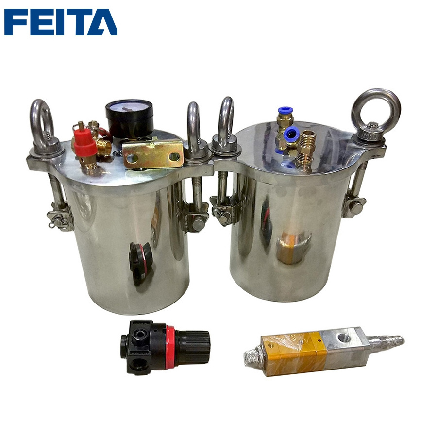 FEITA Professional Precise Digital Auto Glue Dispensing Solder Paste Liquid Controller Dropper,Epoxy Resin Automatic Glue Dispen