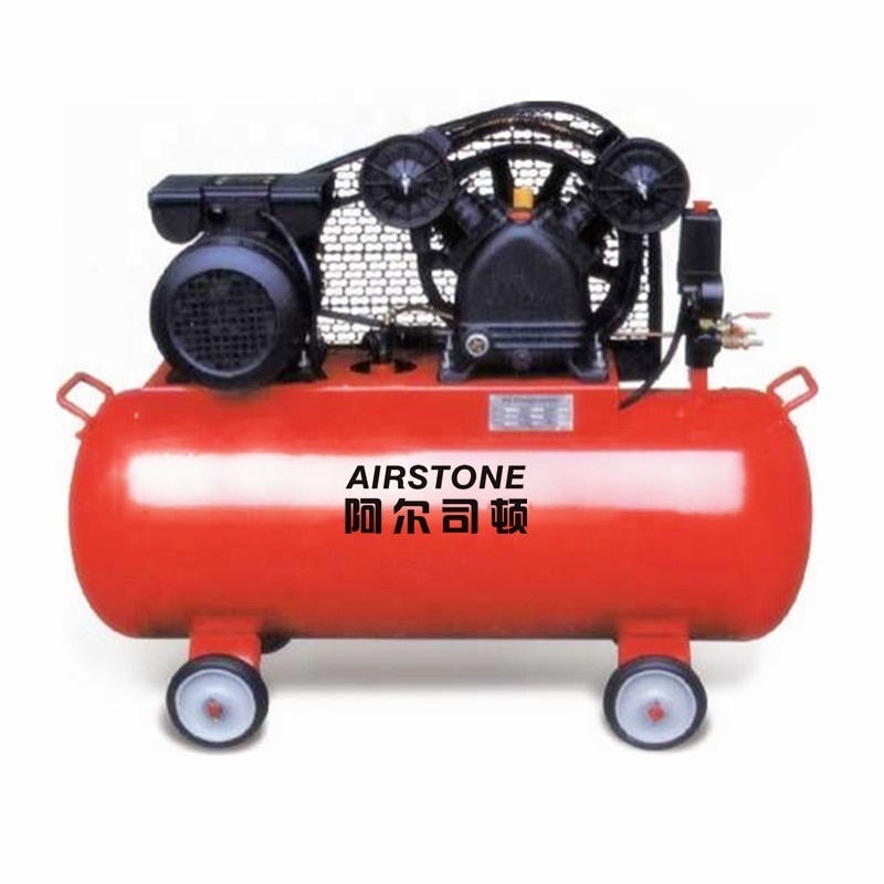 Low energy consumption double cylinder 4kw 5.5hp 600L/min piston type air compressor