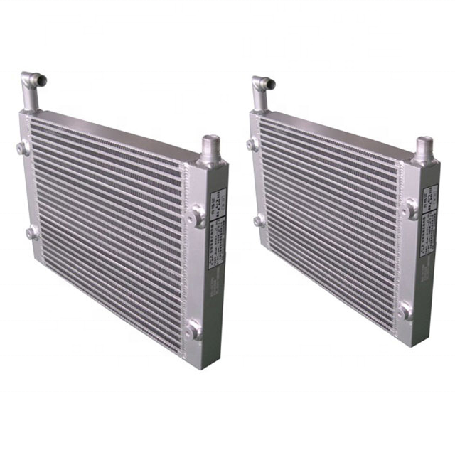 High quality heat exchanger 100007673 oil cooler radiator for screw air compressor