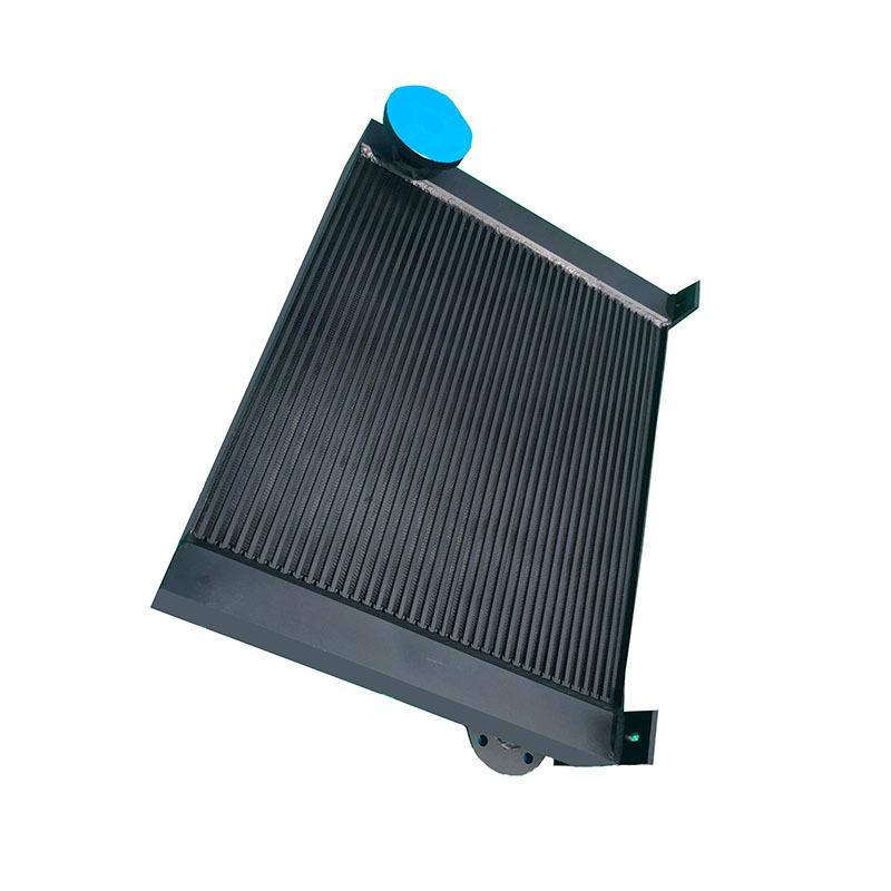 screw air compressor parts evaporative air cooler fan heat exchanger cooling radiator aluminum oil cooler