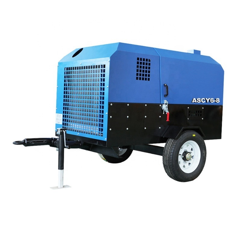 Airstone 350 cfm 10m3/min compressor de ar movel diesel air compressor for sand blasting