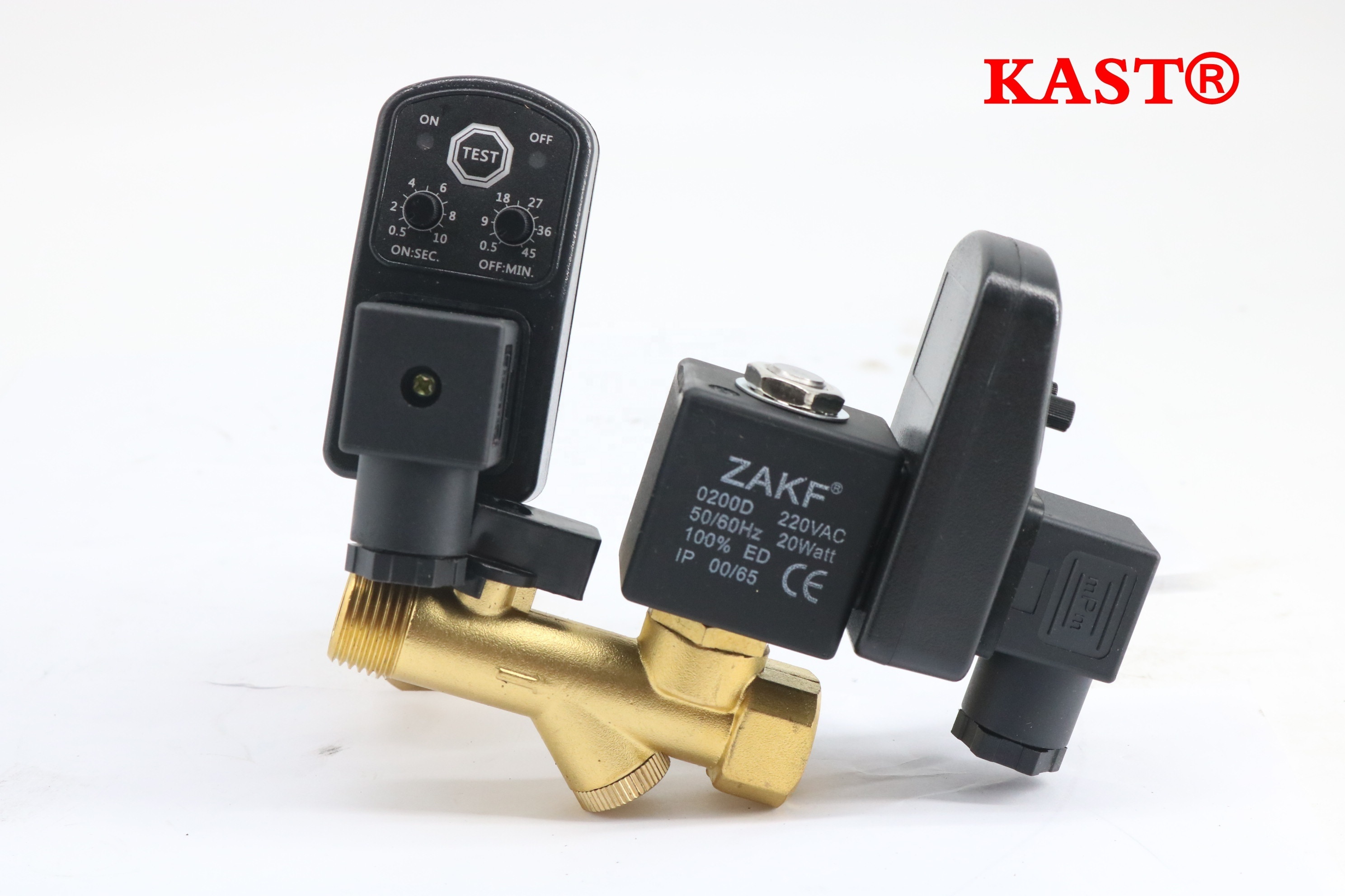 KAST Screw Air Compressor Parts Auto Drain Valve Timer Best Price Wholesale