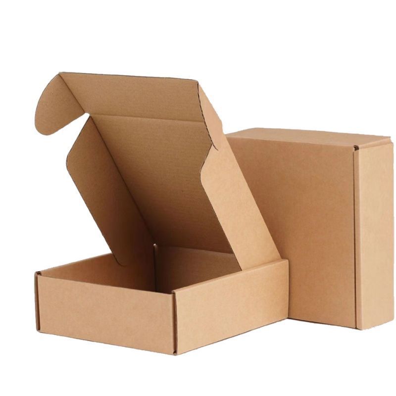 Kraft Paper Mail Digital Printing High Shipping Mailing Folding Airplane Box Kraft