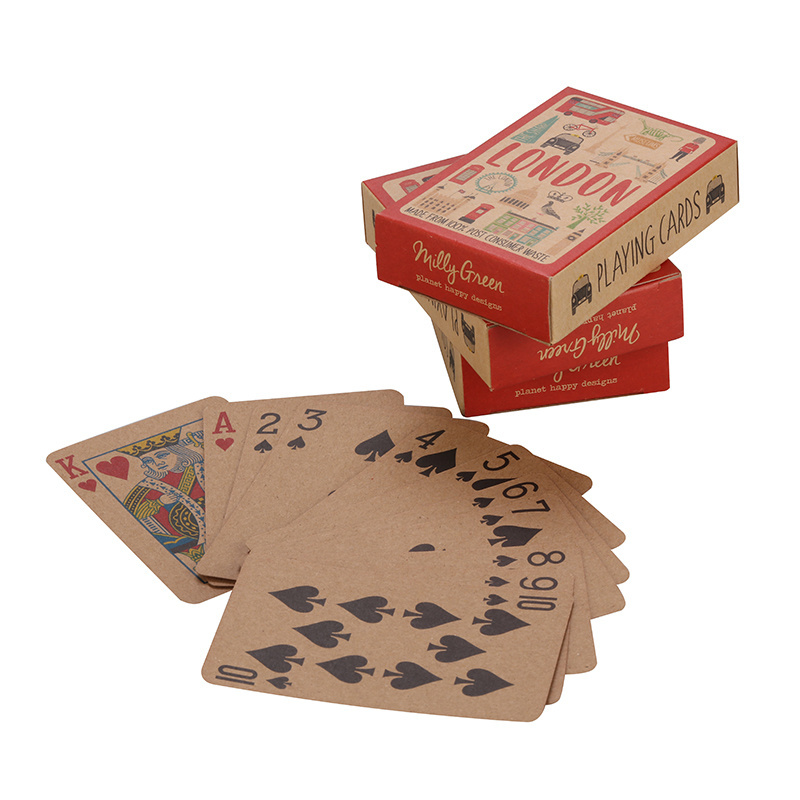 designable leather sleeves game customized box packing luxury adult bee printing on playing cards playing card deck