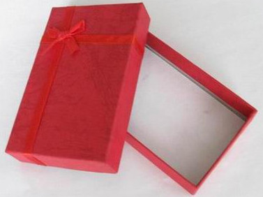 Set of Coated Ribbon Bow Christmas Ribbon Paper Candle Boxes Art Paper with Matt Lamination for Personal Care Packaging