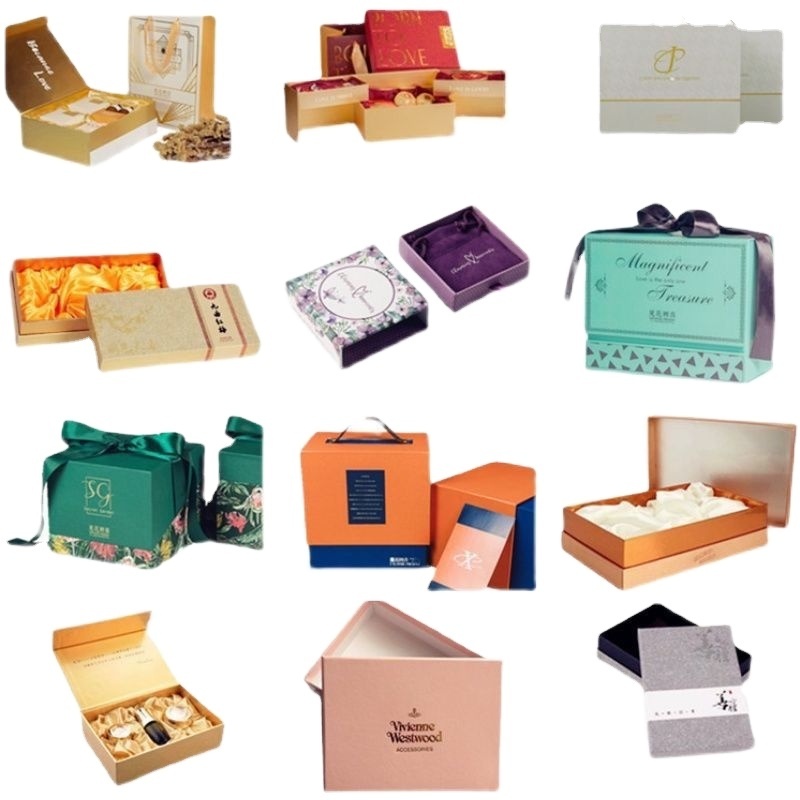 Recycle Paperboard Kraft Paper Box Gift Packaging Food Cake Cosmetic Perfume Shoe Mailer Handmade Candle Chocolate Paper Boxes