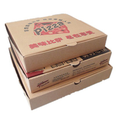 Custom Food grade Printed Pizza Packing Paper Box Bulk Custom Pizza Box