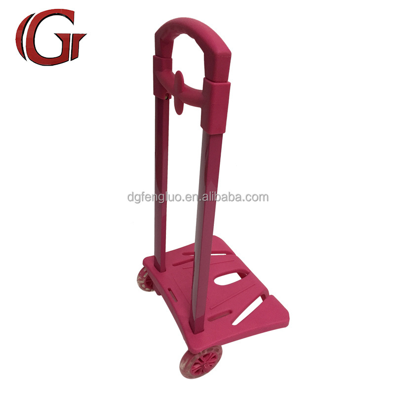 Hot sale high quality custom trolley bag frame used for school bag 14-16 inch retractable handles/handle