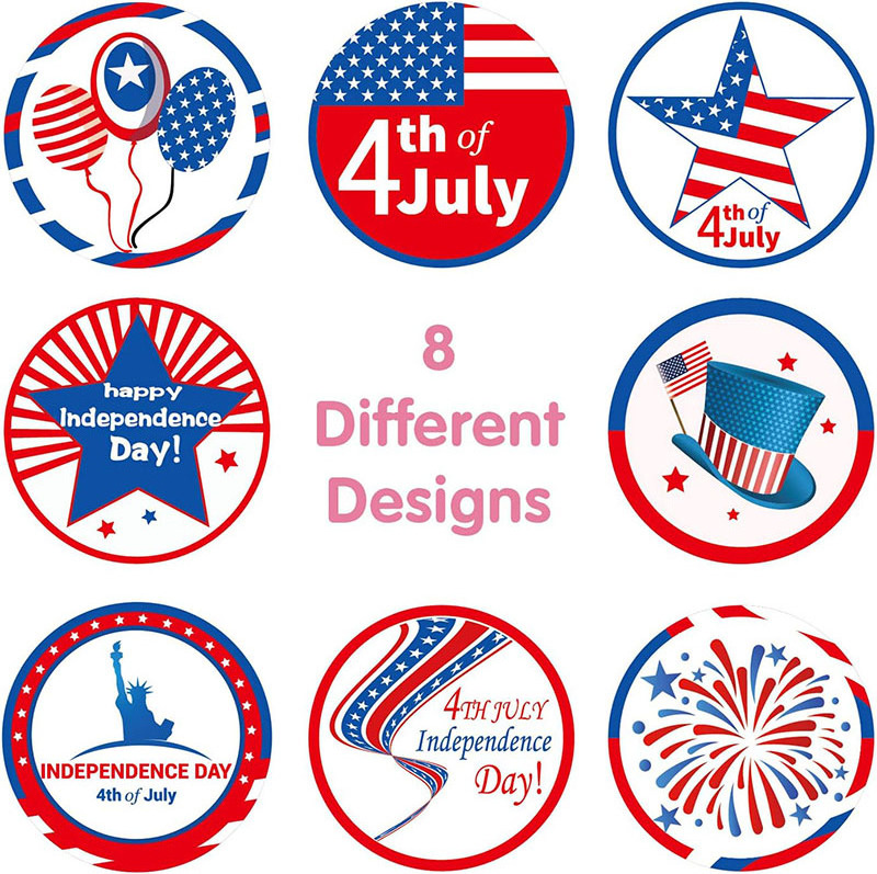 Wall Stickers Pvc Independence Day Flag Stickers Adhesive Static Glass Window Stickers For Home Mirror Decor