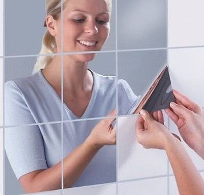 Self Adhesive Removable Acrylic Mirror Sticker for Wall Decor