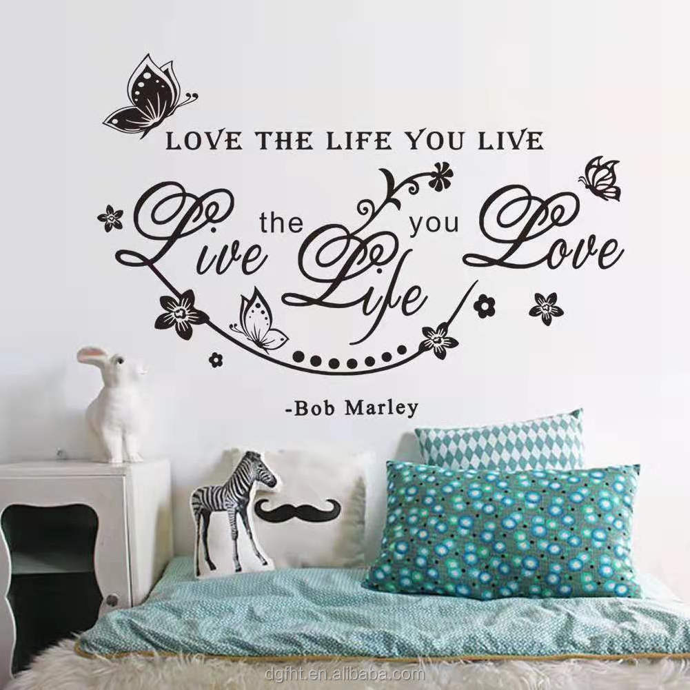 Religious Wall Quotes Arts Sayings Vinyl Decals Bible Scripture Sticker Quote Verse Home  Art Saying PVC Stickers