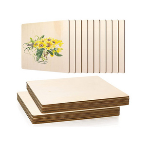 Custom size Craft Wood Plywood Board Basswood Sheets Perfect for DIY Projects Drawing Painting Laser Wood Burning