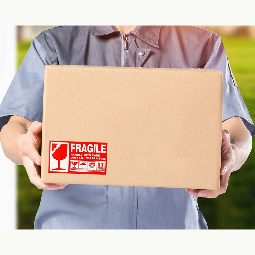 Fragile Handle with Care Warning Stickers for Shipping and Packing Custom Notice Parking Violation Stickers Tow Stickers Parking