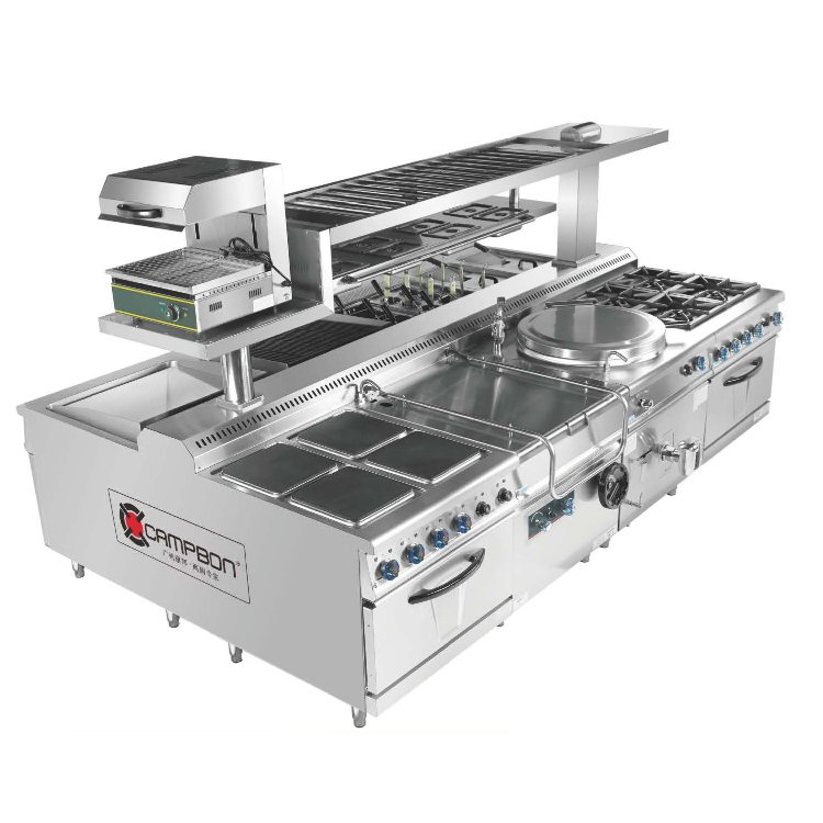 All Set Fast food  restaurant equipment KFC commercial kitchen equipment Stainless Steel 304/201