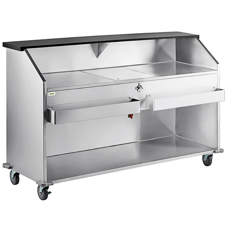 Modern removable bar station portable stainless steel cocktail bar counter for bar/pub/party/wedding/hotel