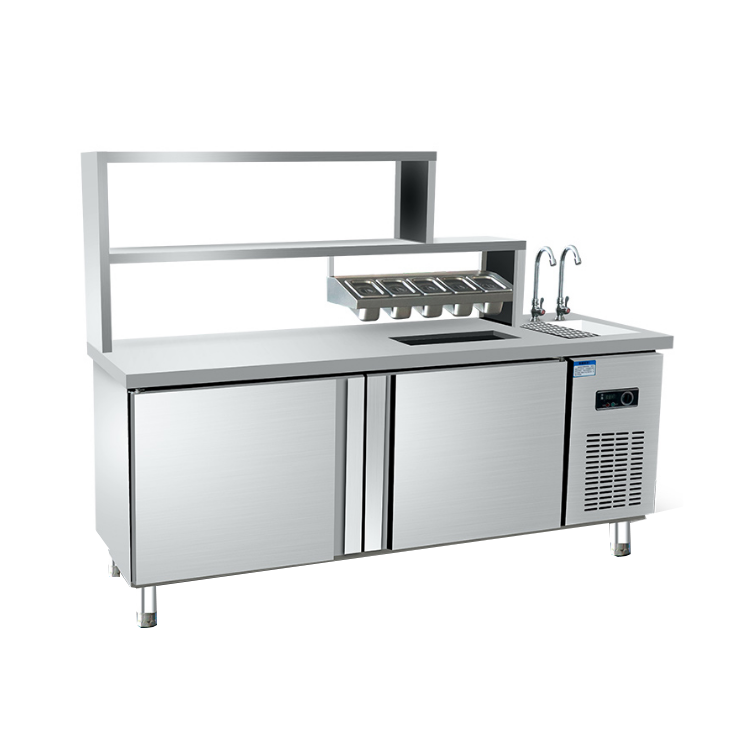 Professional All Set bubble tea equipment and design Milk Tea  Bar Counter for bubble tea shop/restaurant/station