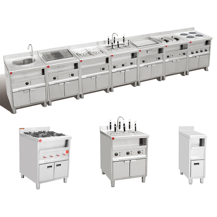 All Set Fast food  restaurant equipment KFC commercial kitchen equipment Stainless Steel 304/201