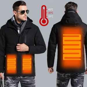 Electric Heating Coat Clothes Powerbank Winter Outerwear Apparel Clothing Usb 5V Heated Jacket For Men And Women