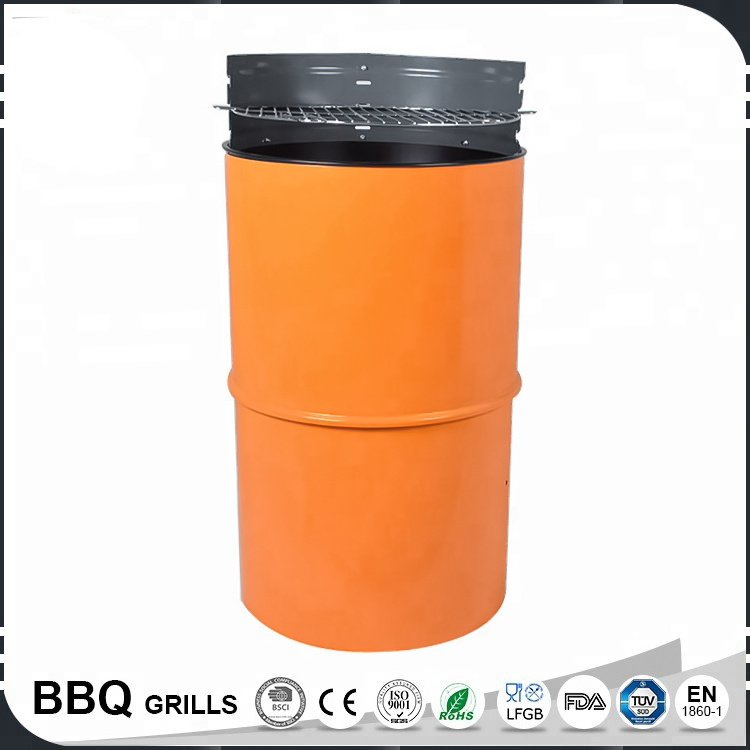 2022 Outdoor Garden/backyard Charcoal Removable Vertical Barrel Barbecue Grill Camping bonfire bbq grills