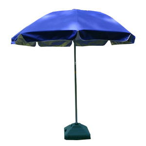 FEAMONT Sier-Coated 420D Oxford Windproof Outdoor Travel Sun Beach Umbrella with UV Protection Straight Design