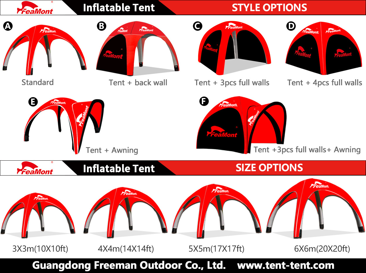 Custom Outdoor Spider Shade Inflatable Canopy Tent Inflatable Gazebo Tent Pneumatic Inflatable Tents For Events