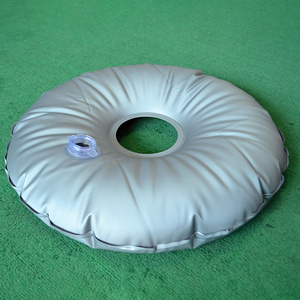 FEAMONT Outdoor Water Filled Round PVC Weight Bag For Flag Base