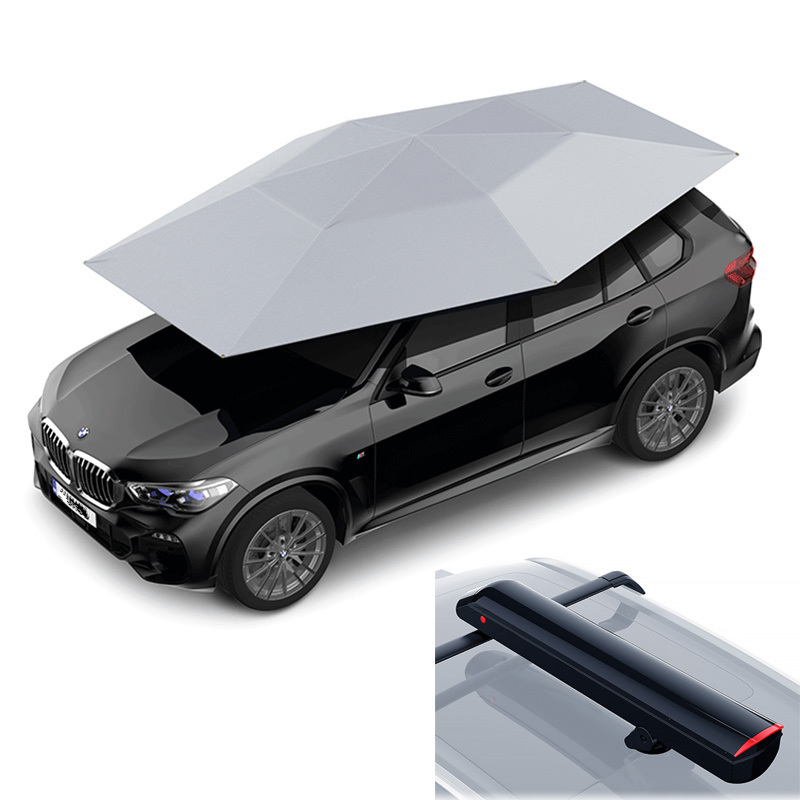 FEAMONT Hot Sales High Quality Automatic Umbrella For Car Auto Car Sun Shade Umbrella For Summer Car Top Umbrella