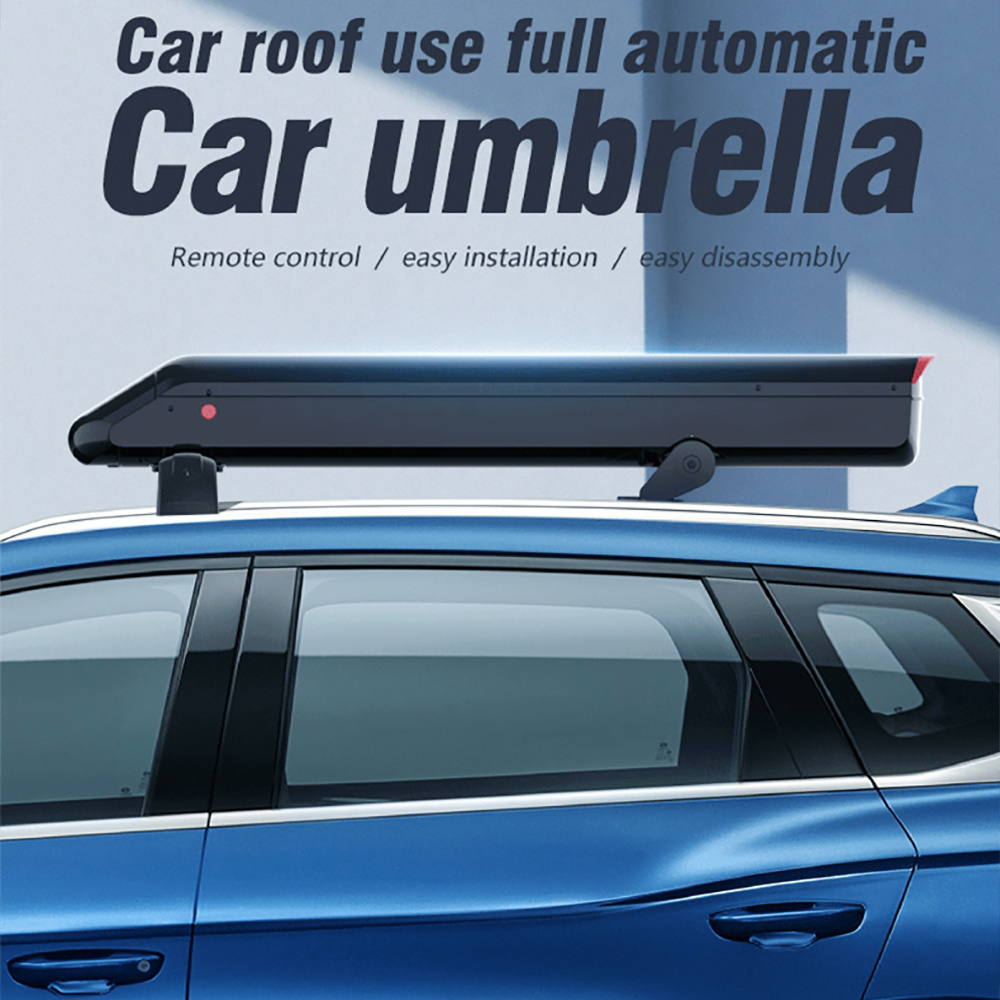 FEAMONT Hot Sales High Quality Automatic Umbrella For Car Auto Car Sun Shade Umbrella For Summer Car Top Umbrella