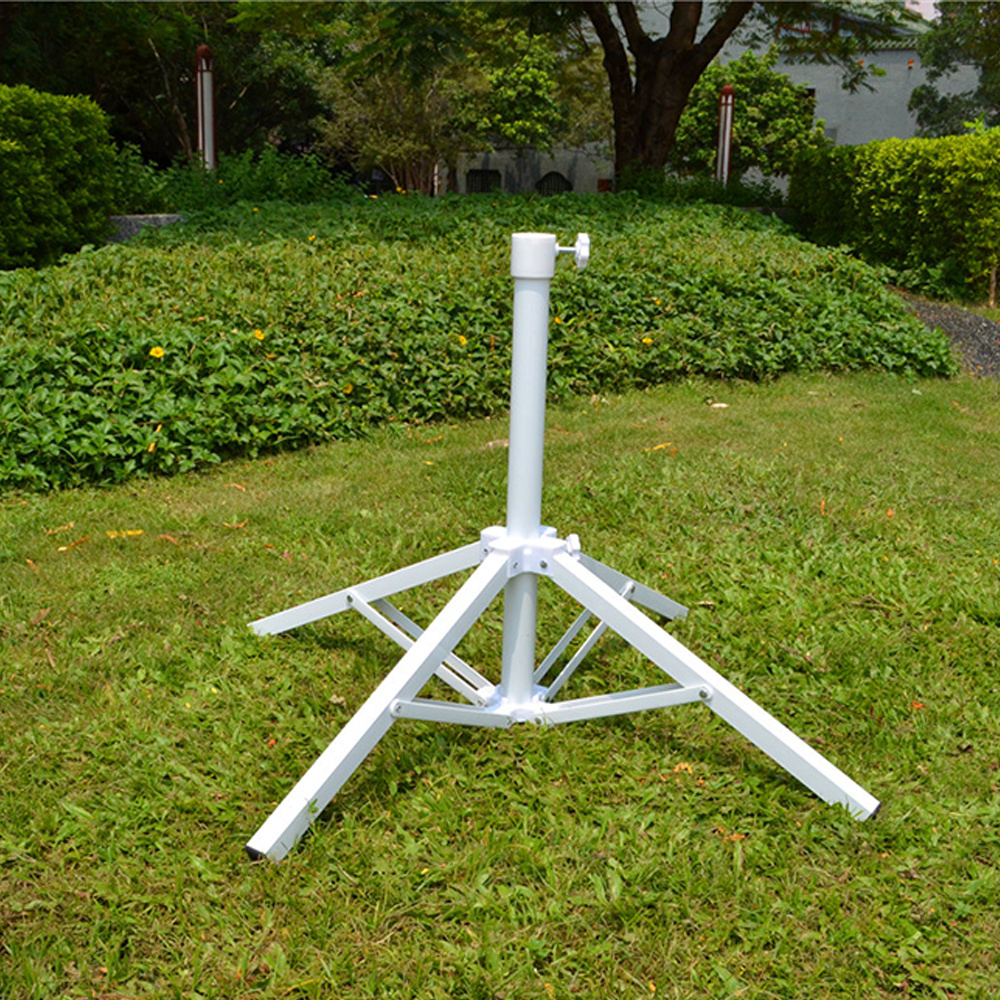 FEAMONT Wholesale Outdoor Sun Umbrella Stand Beach Umbrella Base Advertising Umbrella Triangle Base Foldable Triangle Iron Base