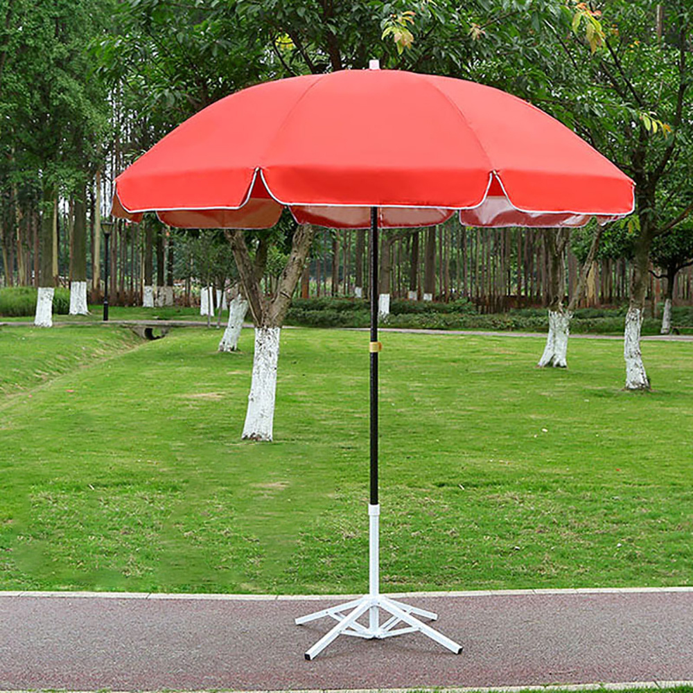 FEAMONT Wholesale Outdoor Sun Umbrella Stand Beach Umbrella Base Advertising Umbrella Triangle Base Foldable Triangle Iron Base