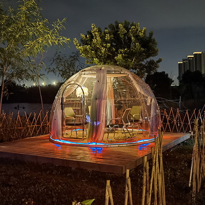 FEAMONT Custom Beautiful Design Transparent Clear Dome Houses Smart Star Room bubble dome tent