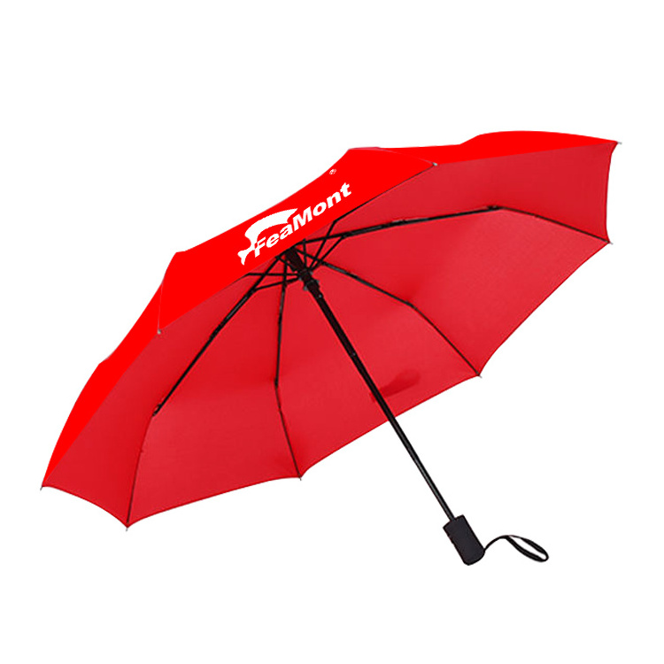 FEAMONT Straight Umbrella Machine Digital Printing for Adults Made from 190t Pongee Material for Outdoor Hand Sun Umbrellas