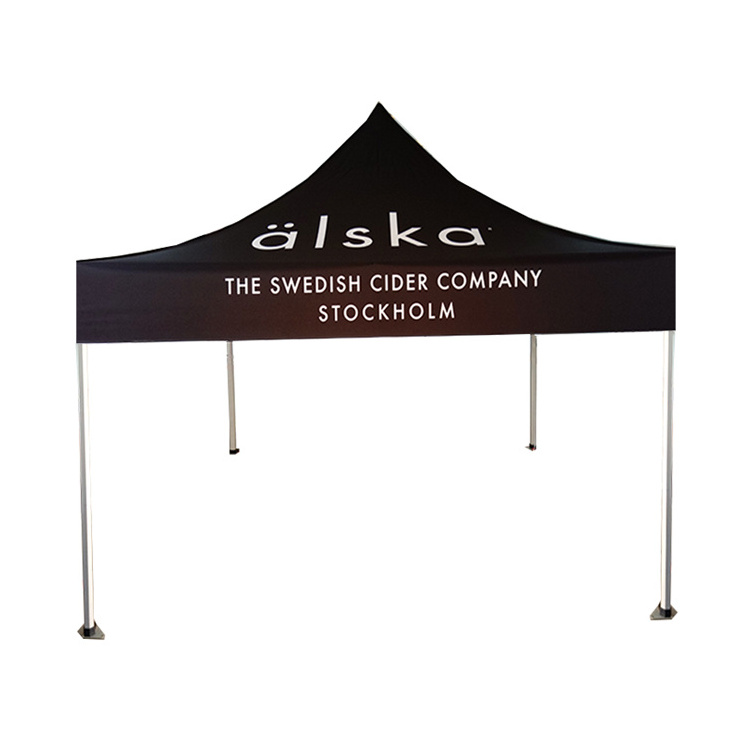 CUSTOM heavy duty foldable pop up folding tent 2x2 kiosk display gazebo expo trade show tent