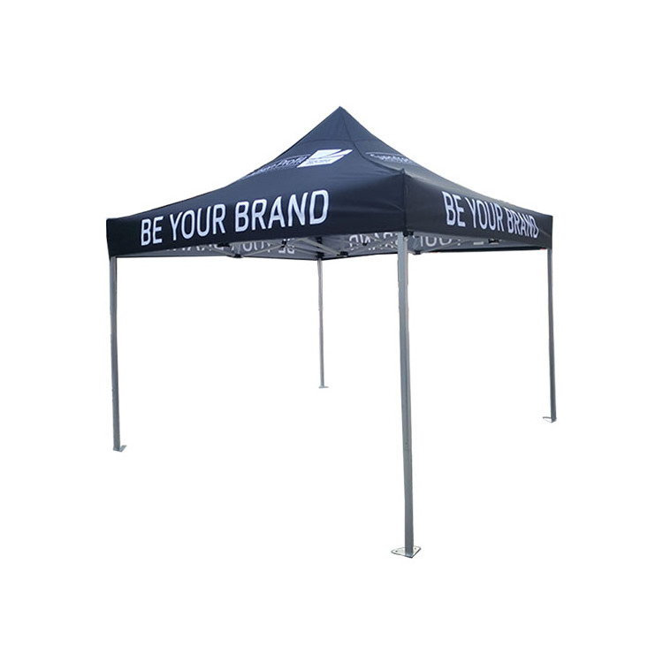 Factory Wholesale Pop Up Canopy Tent Custom Logo With Steel Frame Trade Show Folding Advertising Tent