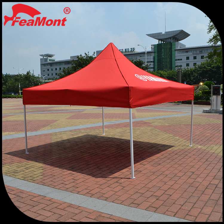 3X3M High Quality Waterproof 100% PVC Red Popup Canopy Folding Party Beach Awing Tent With Table Camping Gazebo Market Tent