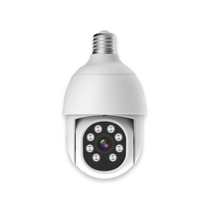 4MP Tuya Smart Indoor Security Camera 5G WiFi E27 Bulb 4MP Surveillance Camera Wireless WiFi Light Bulb Camera Security