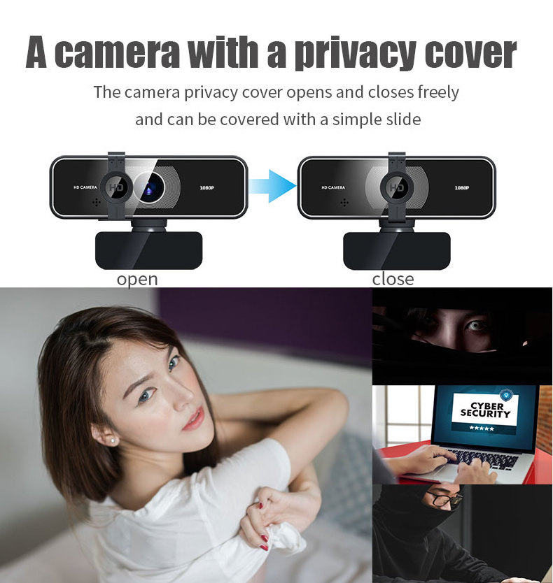 Oem Factory Web Camera Full Hd 1080p Computer Webcam Usb Webcam Laptop Dual Camera 1080p Children's Digital Camera Toy for Pc