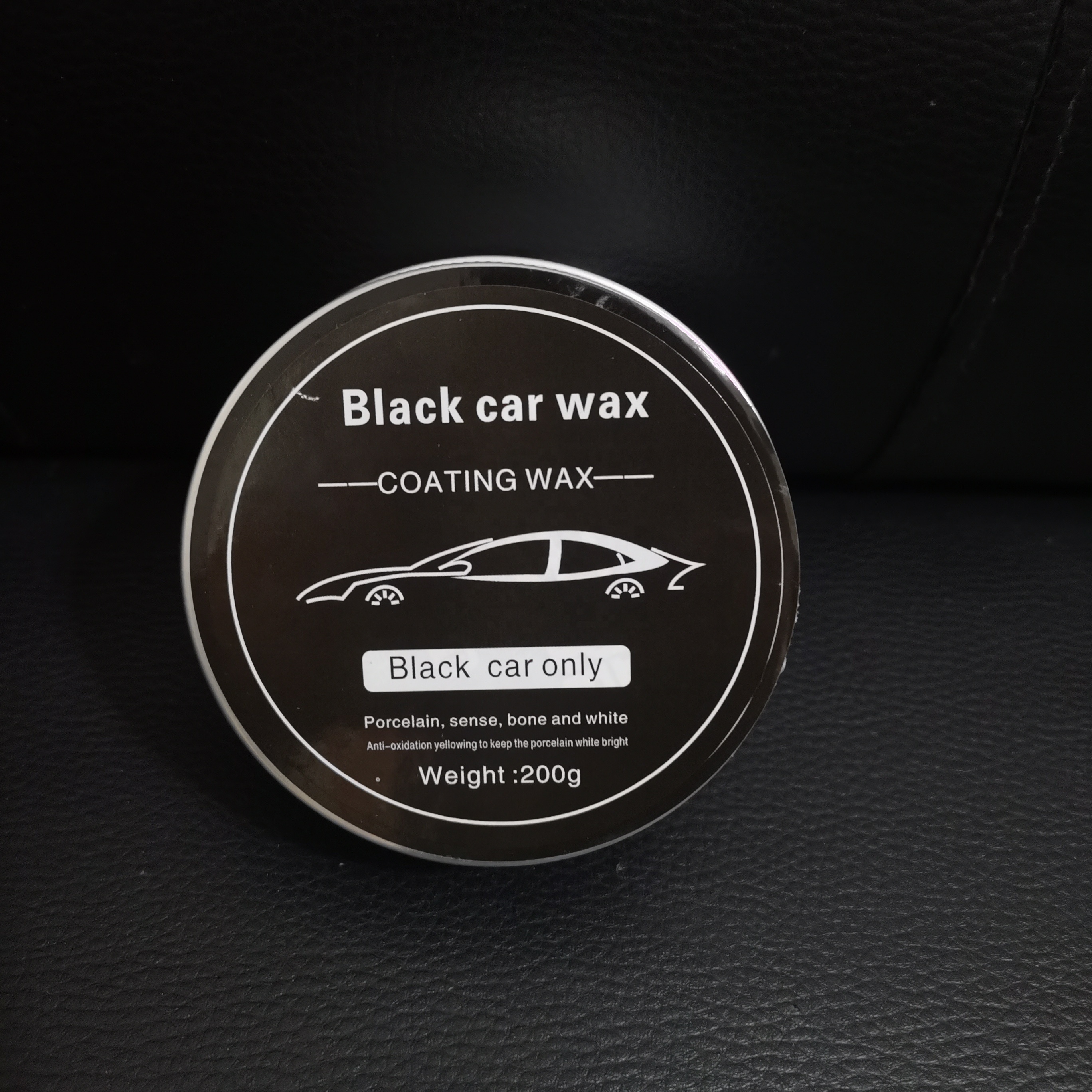 200g black car wax, car waxing, anti fouling, polishing, car wax repair, scratch coating wax