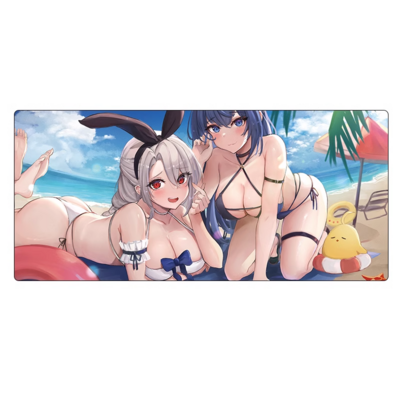 Custom Logo Gaming Mouse Pads XXL Big Desk Mats Sexy Anime Girl Mouse Pad